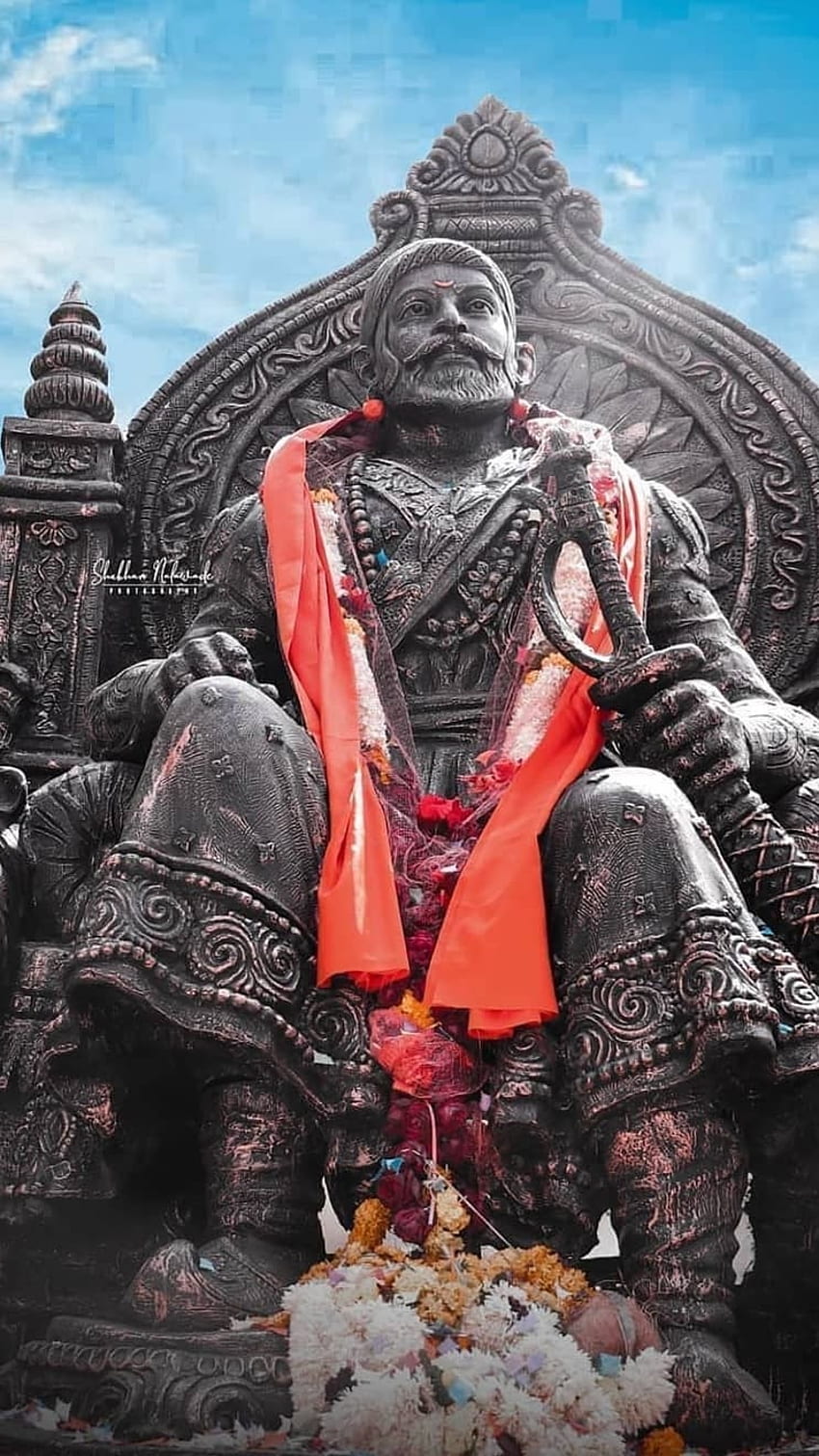 Shivaji Maharaj 3d, Chatrapathi, chatrapati Tapeta na telefon HD