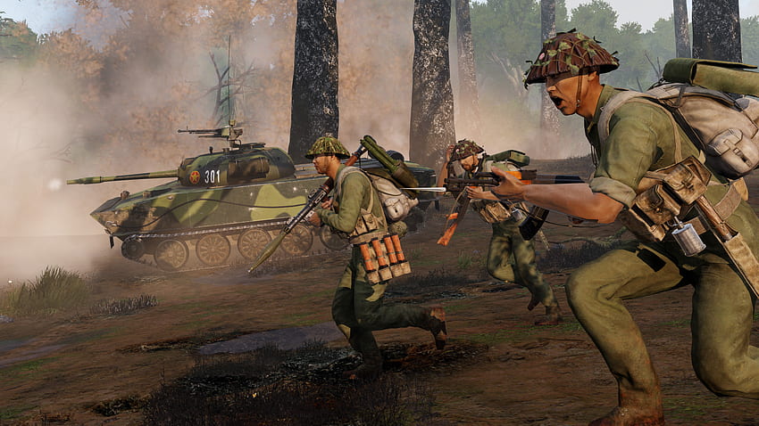 DLC ARMA 3 CREATOR : S.O.G. PRAIRIE FIRE ARRIVE BIENTÔT. Actualités, Guerre du Vietnam PC Fond d'écran HD