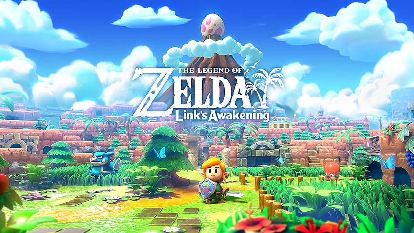 Animal Crossing : New Horizons, Dragon Quest XI S, Zelda : Link's Fond d'écran HD