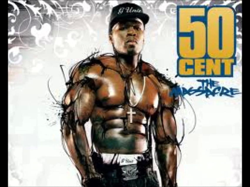 DJ Khaled Welcome To My Hood Remix ft Eminem, 50 Cent, B o B, Lil, Cartoon 50 Cent HD тапет