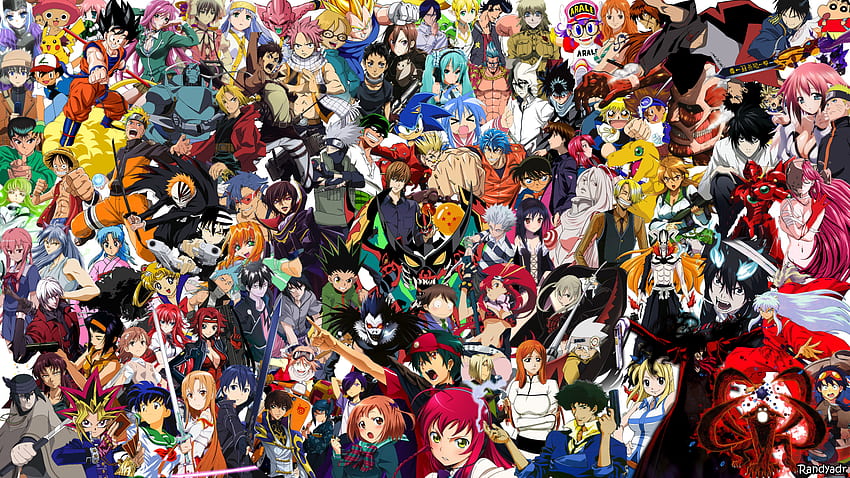 Compilación de animes fondo de pantalla