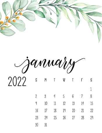 January 2022 calendar HD wallpapers | Pxfuel