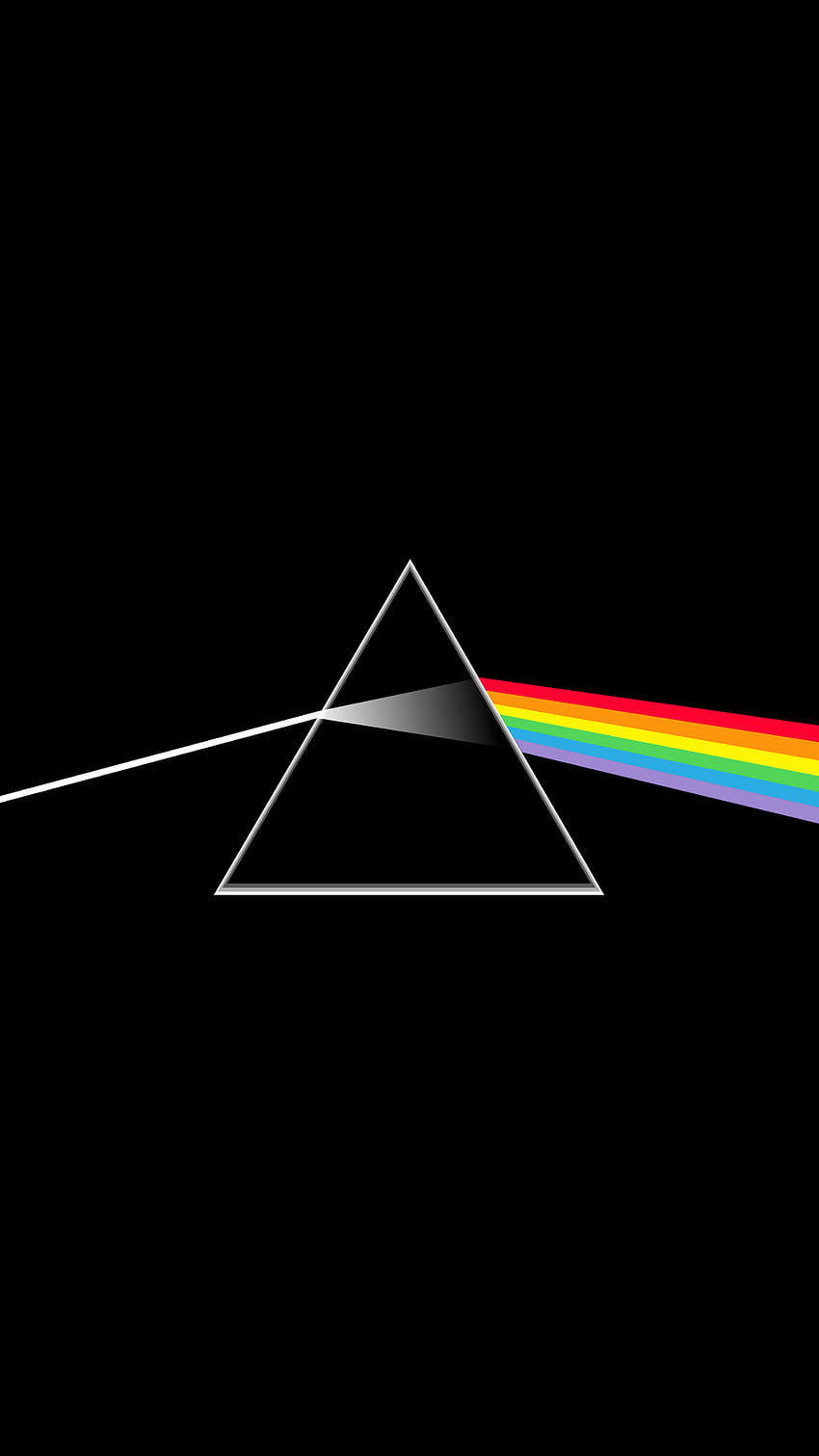 Pink Floyd - Dark Side Of The Moon [] : Amoledbackground HD тапет за телефон