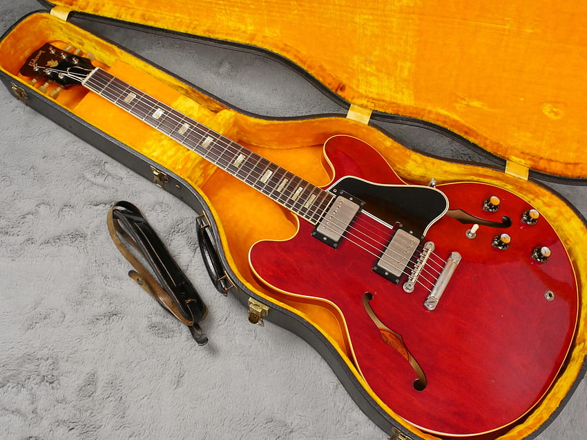 Gibson ES 335 TDC + OHSC ATB Guitars Ltd, Gibson 335 Tapeta HD
