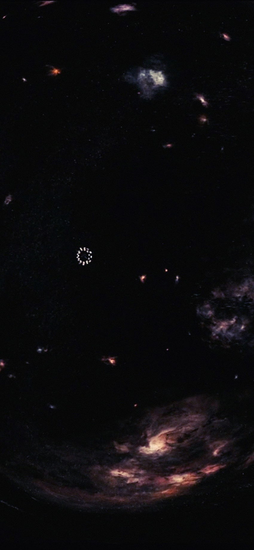 iPhoneXpapers - minimale Kunst des interstellaren Ausdauerraumschiffs, interstellarer Minimalist HD-Handy-Hintergrundbild