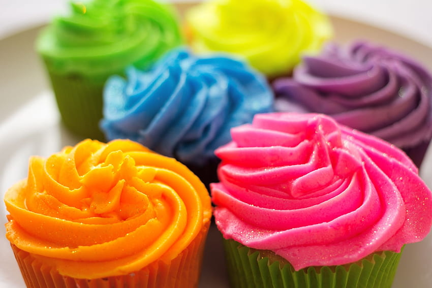 Cupcake amnesty': Nothing but empty political calories - Houston, Colorful Cupcakes HD wallpaper