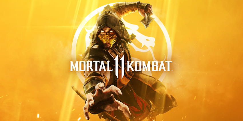 Mortal Kombat 11, Scorpion, Cover art, 2019, , Games,. for iPhone, Android, Mobile and HD wallpaper