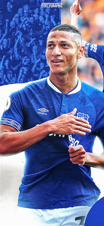 Download Richarlison De Andrade Running Wallpaper | Wallpapers.com