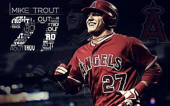 Los Angeles Angels on X: .@MikeTrout's ready for a game of catch! Grab  your glove and download this new wallpaper for your phone:    / X