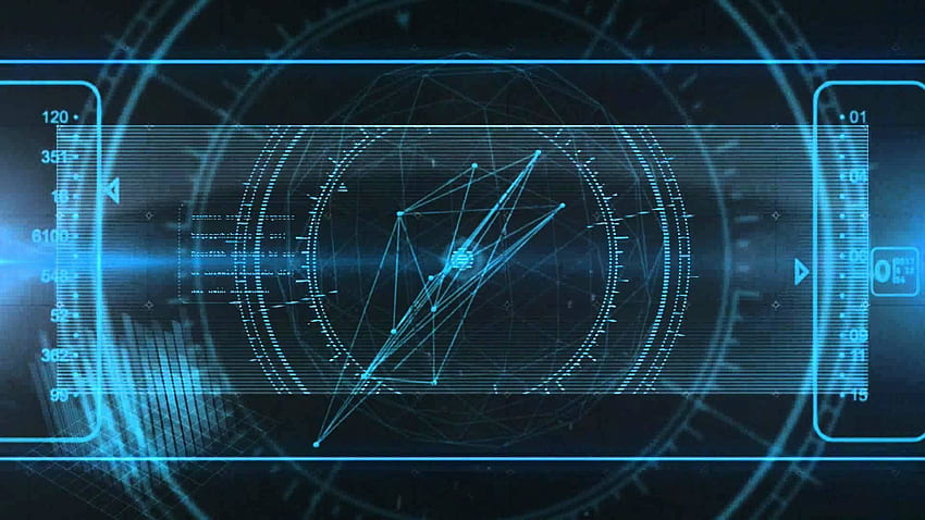 Tecnología azul oscuro, tecnología Cool Future fondo de pantalla