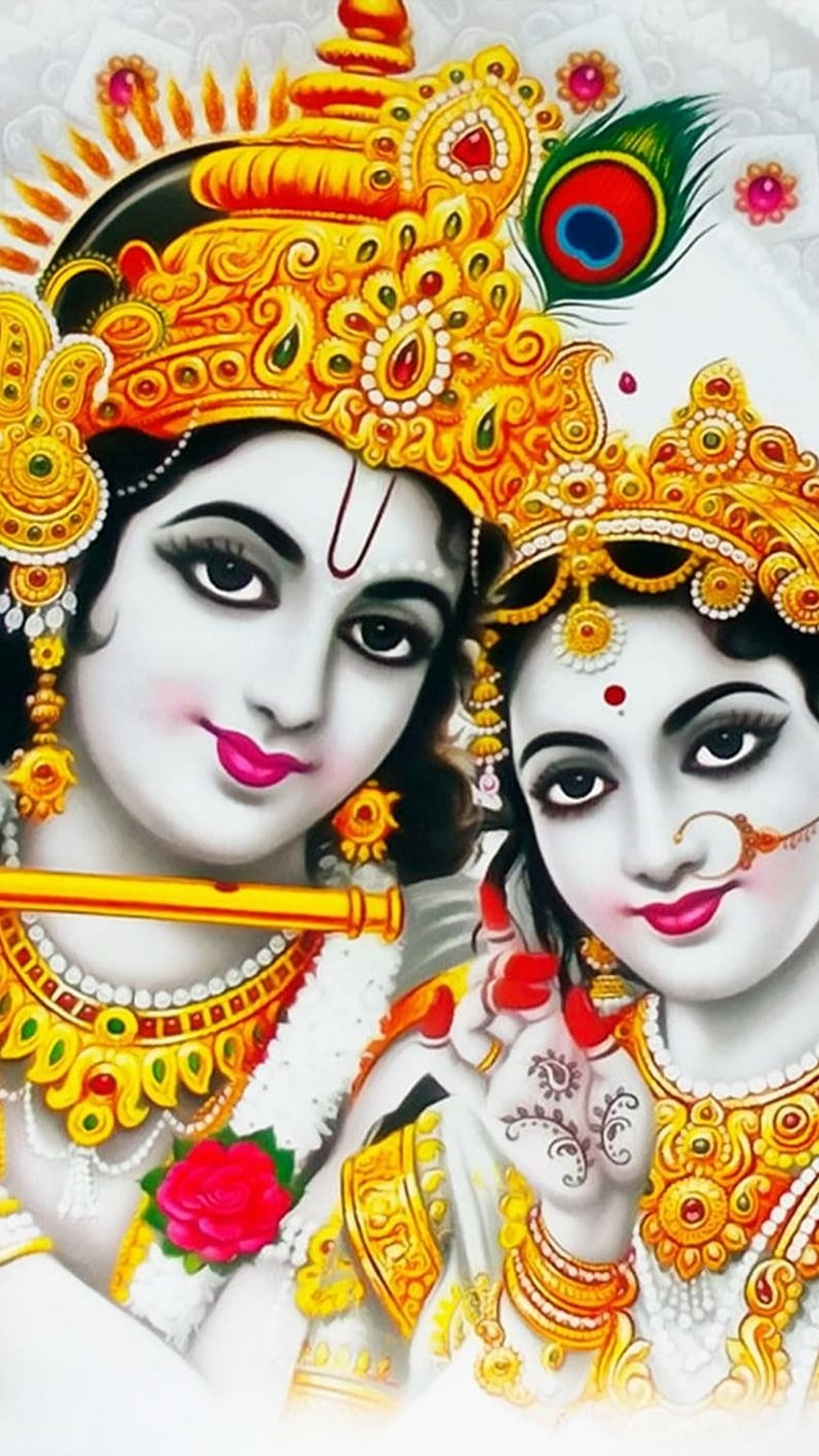 Radha Krishna, Tuhan Krishna wallpaper ponsel HD