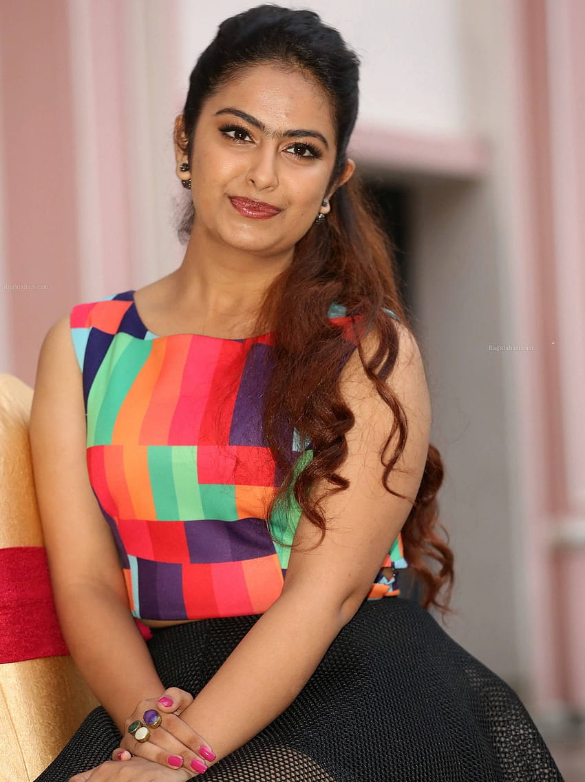 Avika gor, Telugu atriz, vestido, articulação Papel de parede de celular HD