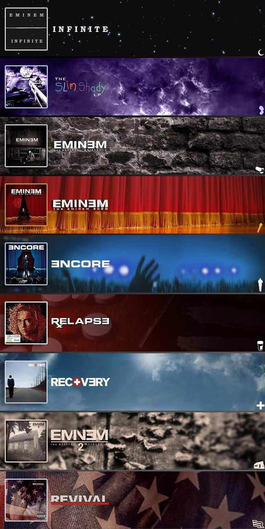 Can someone make another like this with Kamikaze added? : Eminem, Eminem MMLP 2 HD phone wallpaper