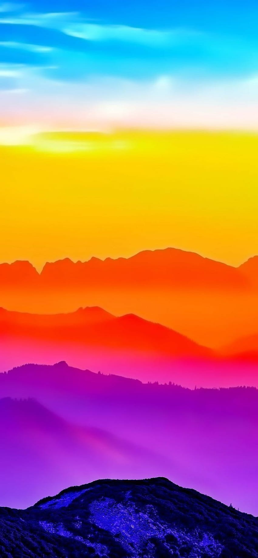 Amazing Colorful iPhone . Seni, Tempat, Cool Colors HD phone wallpaper