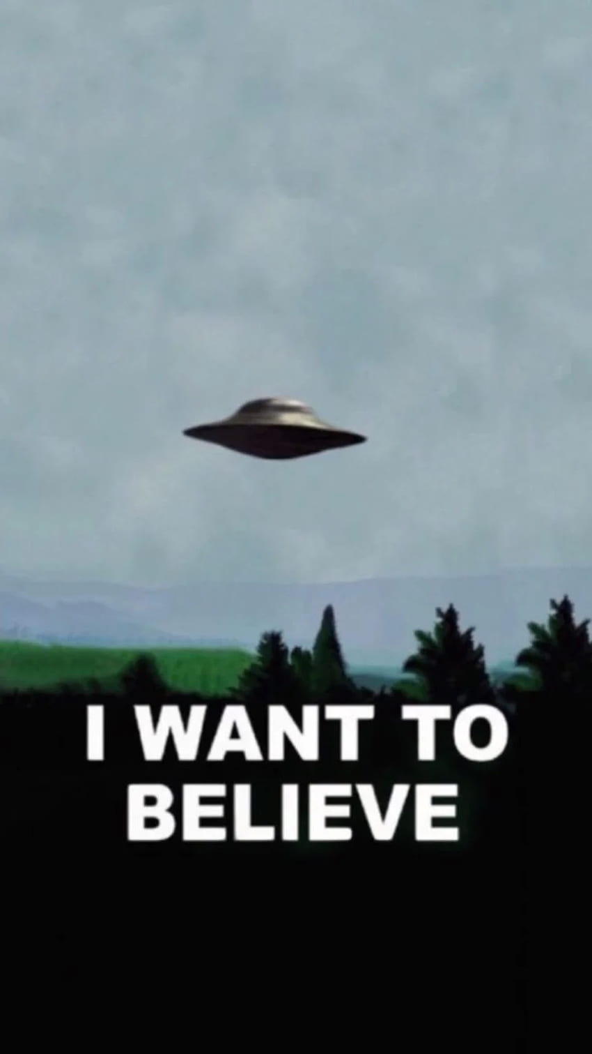 Want To Believe iPhone HD phone wallpaper
