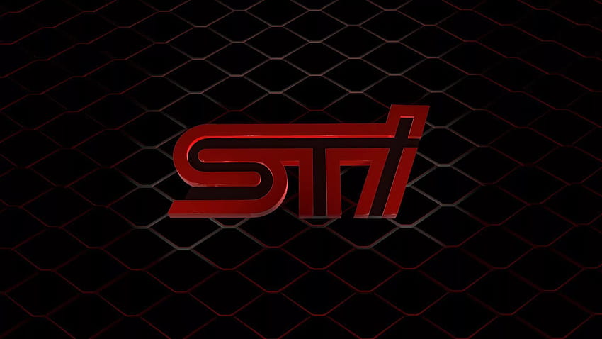 Лого на Sti HD тапет