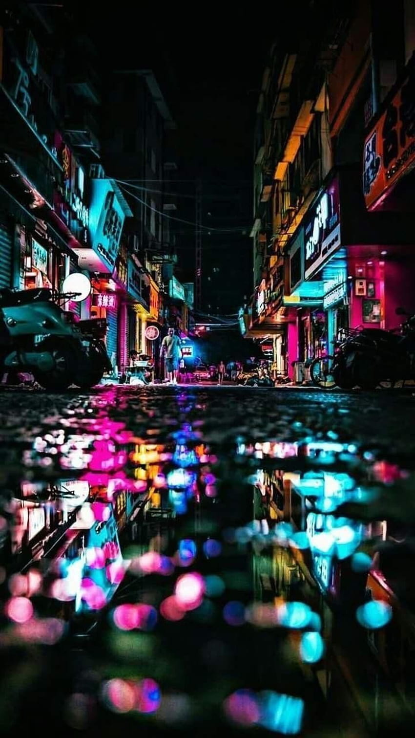 1080x1920 Crosswalk Night City Cyberpunk Iphone 7,6s,6 Plus, Pixel xl ,One  Plus 3,3t,5 HD 4k Wallpapers, Images, Backgrounds, Photos and Pictures