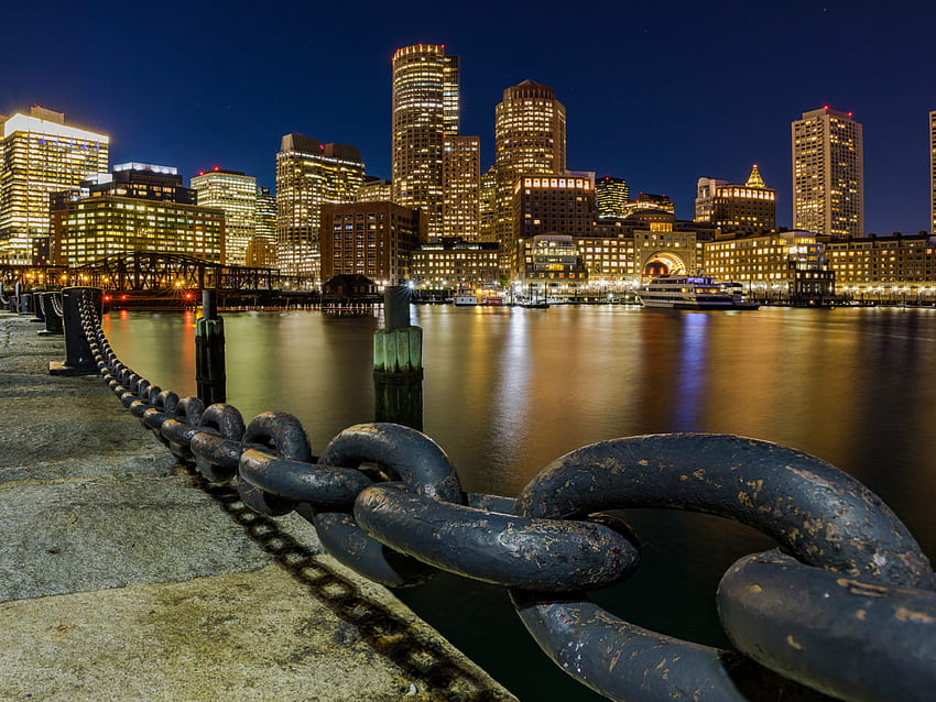Port In Boston Financial District Boston United States Banks Law Firm Offices Offices Company Brokers For Tablets, Boston Christmas HD wallpaper