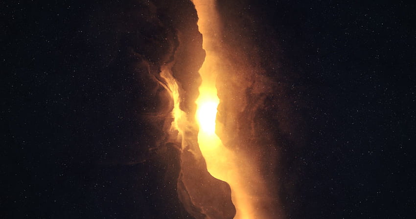 nebulosa amarela ultra. Nebulosa, Heroico papel de parede HD