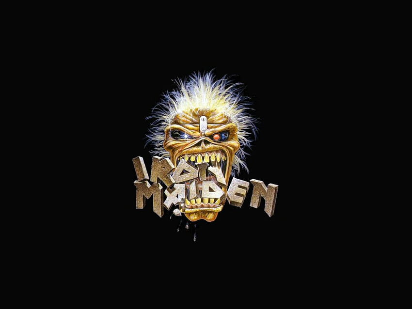tut wallon: iron maiden, Iron Maiden Logo HD wallpaper