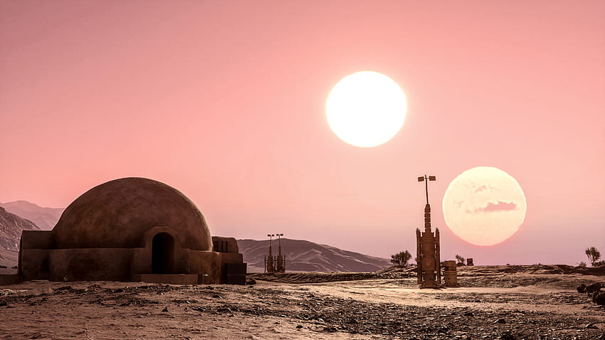 Tatooine, Star Wars Tatooine HD wallpaper