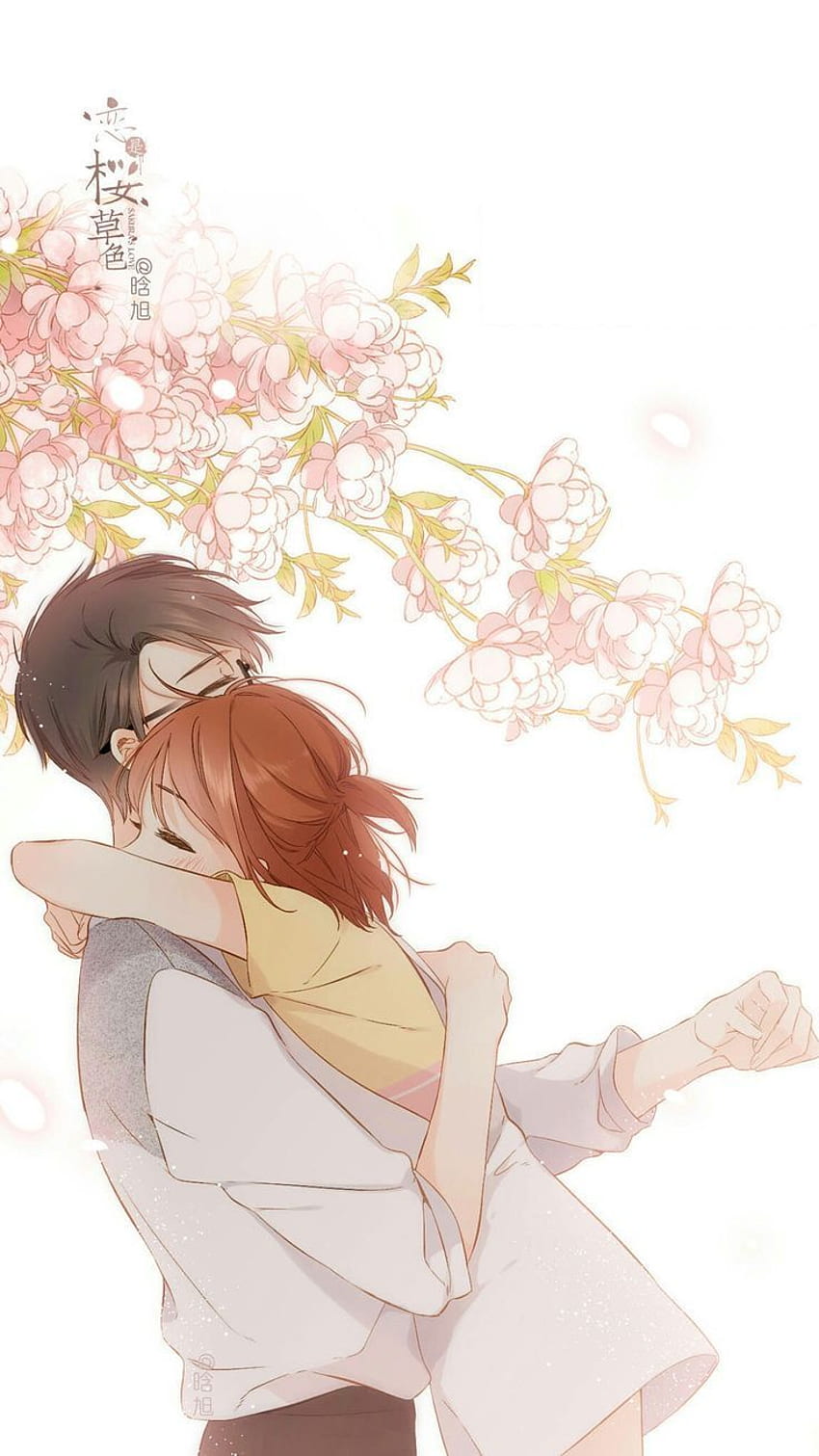 Long Distance Anime Couples , Anime Couple Hug HD phone wallpaper | Pxfuel