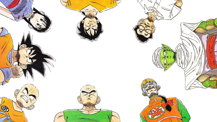 Dragon Ball Z, Son Goku, Krillin, Chi Chi, Tien Shinhan, Piccolo, Yamcha HD wallpaper