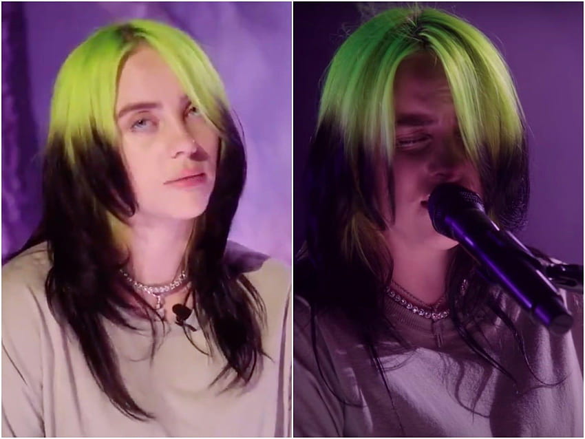 Billie Eilish performed her new song 'My Future' and slammed Trump in a speech at DNC 2020. Business Insider India HD wallpaper