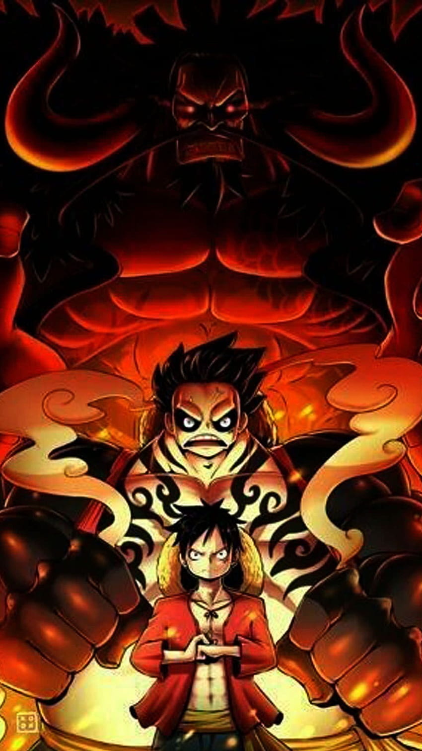 Luffy vs kaido wallpaper by mycei0101  Download on ZEDGE  fbfd