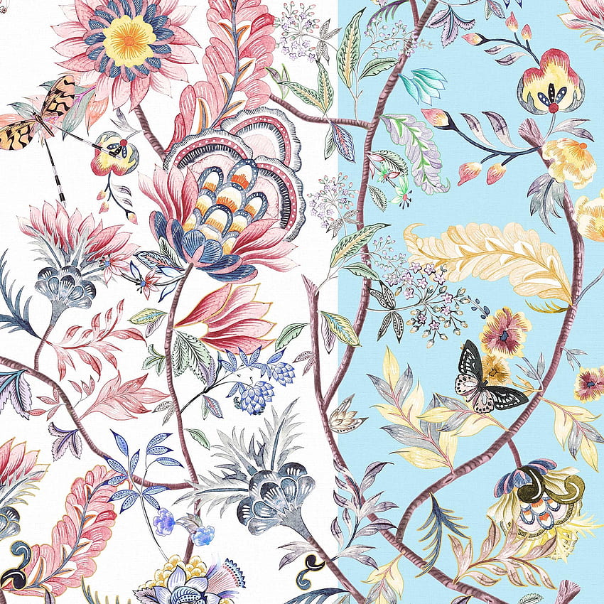 Bohemian , Floral Print, Boho Chic, Wall Paper HD phone wallpaper