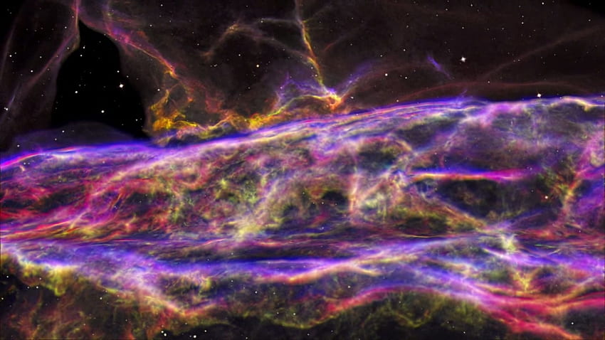 NASA Video Tours Veil Nebula With From Hubble Space Telescope, The Veil Nebula HD wallpaper