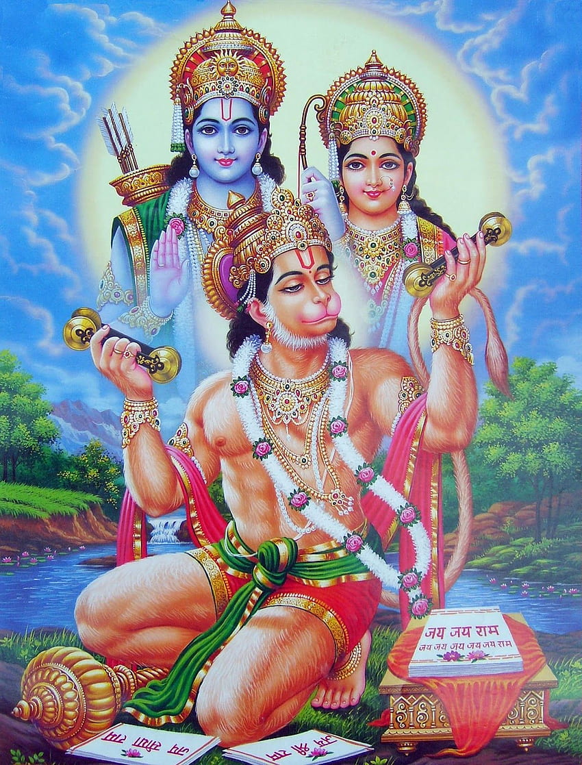 lord rama and hanuman HD sketch image  Hanuman images