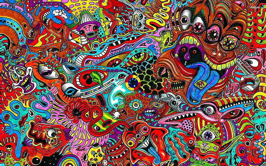 Psychedelic Trip, 60s Psychedelic HD wallpaper