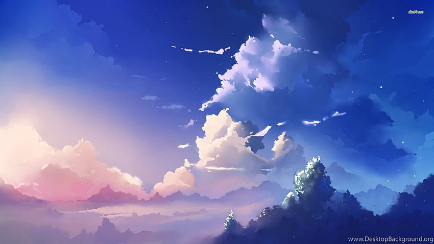 Beautiful Sky Digital Art Background, iPad Digital Art HD wallpaper