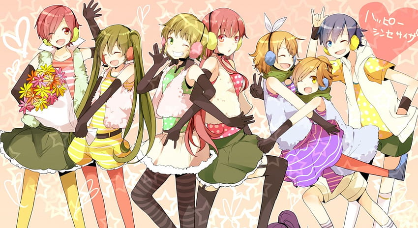 Wallpaper ID: 154133 / anime, anime girls, Vocaloid, Hatsune Miku, sky  Wallpaper