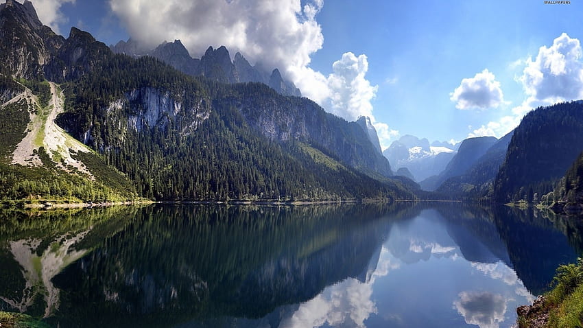 Austria, Alps, Austrian Lakes, Austrian Alps HD wallpaper