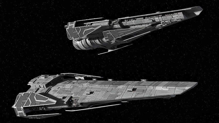 4K Free download | A Pair Of Imperial Raider II Class Corvettes In Two ...