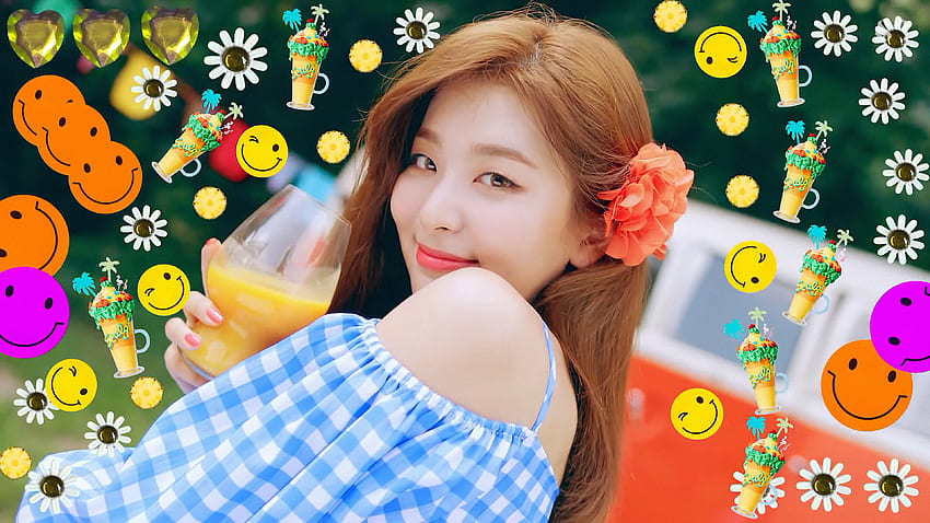 Seulgi Red Velvet Power Up MV Kang Suel Gi HD wallpaper