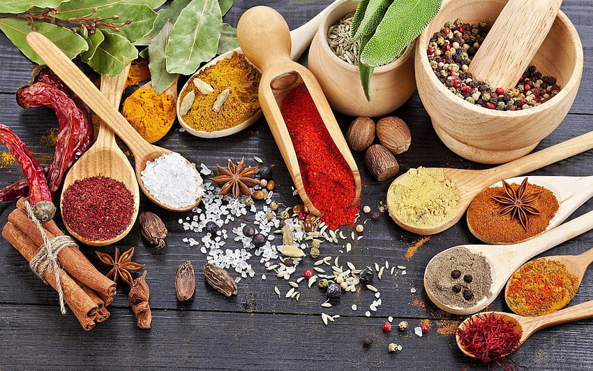 Herbs And Spices , Food, HQ Herbs And Spices, Culinary HD wallpaper