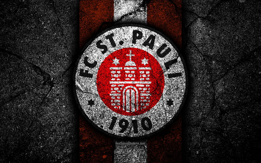 St Pauli Fc, , Grunge, Logo, Bundesliga 2, Creativo Sfondo HD