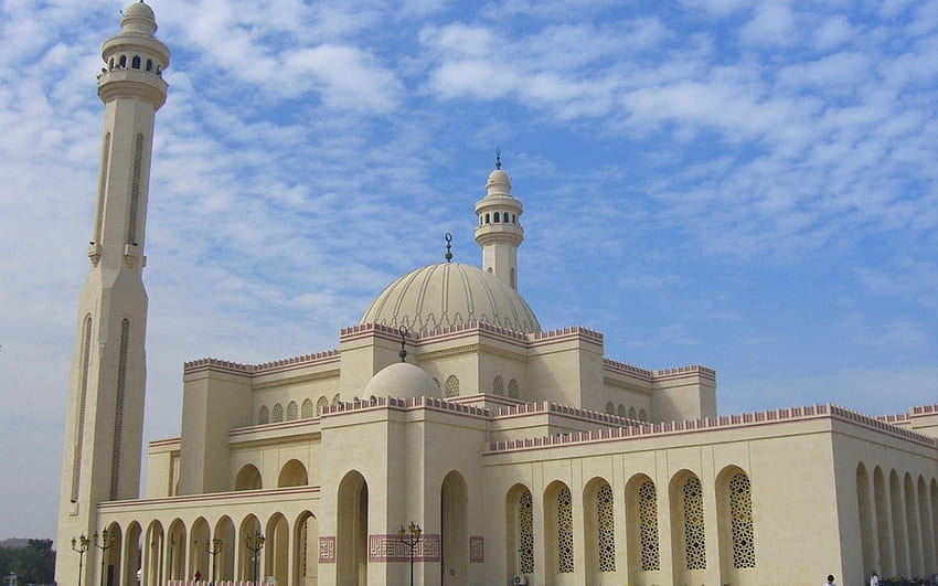 Masjid Al Fateh di Manama - Bahrain, islam, masjid, bahrain, tempat Wallpaper HD