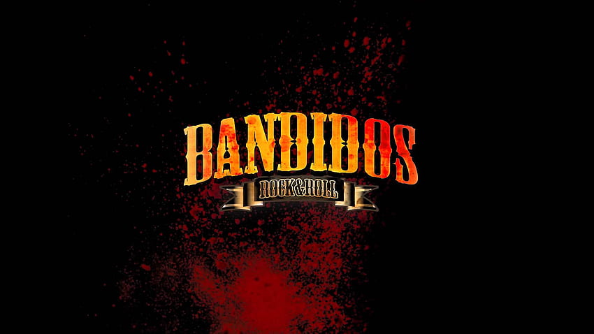 Bandidos Rock N Roll - Manchado de Sangre fondo de pantalla