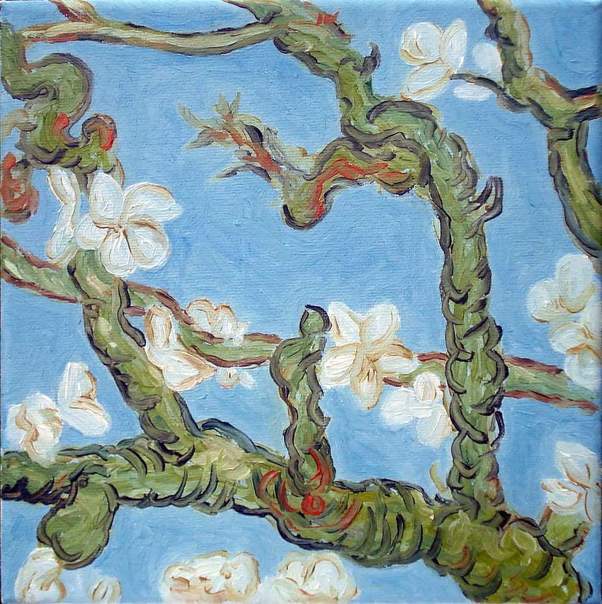 Van Gogh Almond Blossom, Van Gogh Almond Blossoms HD phone wallpaper