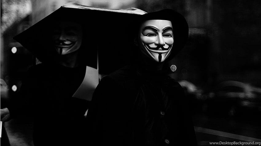 Vendetta-Maske zitiert Masken Guy Fawkes V For Anonymous. Hintergrund, Guy Fawkes HD-Hintergrundbild