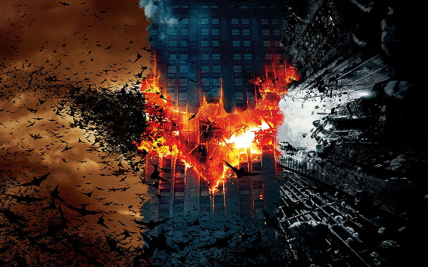 Batman Черният рицар Trilogy, Batman The Dark Knight HD тапет