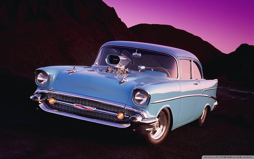 Chevy Bel Air Coupe ❤ for Ultra, 57 Chevy Muscle Car HD wallpaper
