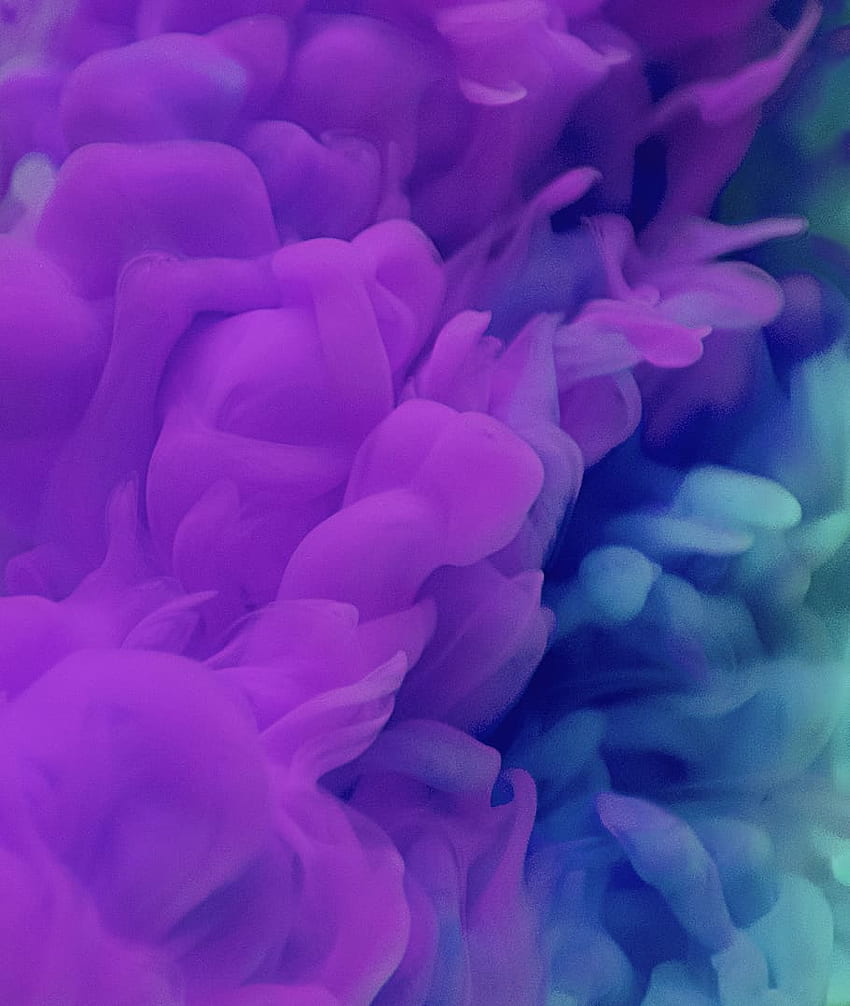 : 紫と青の煙、芸術、芸術、背景、美しい、ラベンダー アート HD電話の壁紙