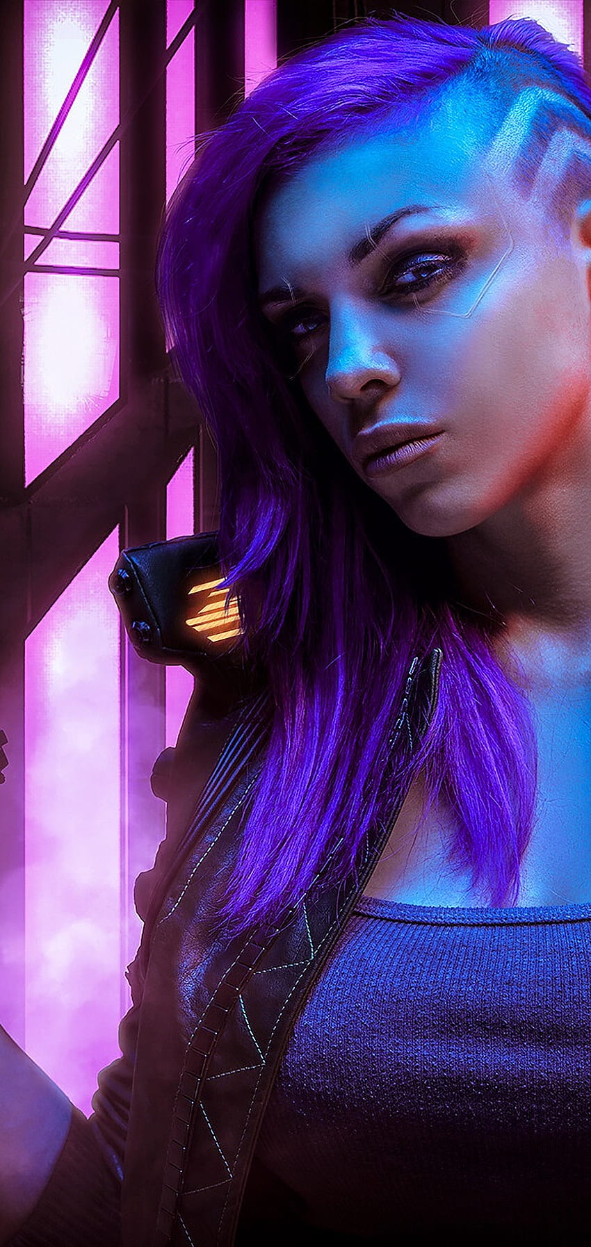 Trying out portrait photos for phone wallpapers lol : r/cyberpunkgame