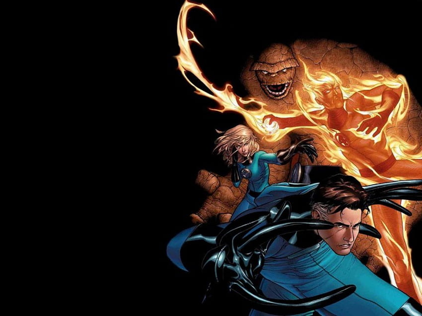 Fantastic Four, comic HD wallpaper