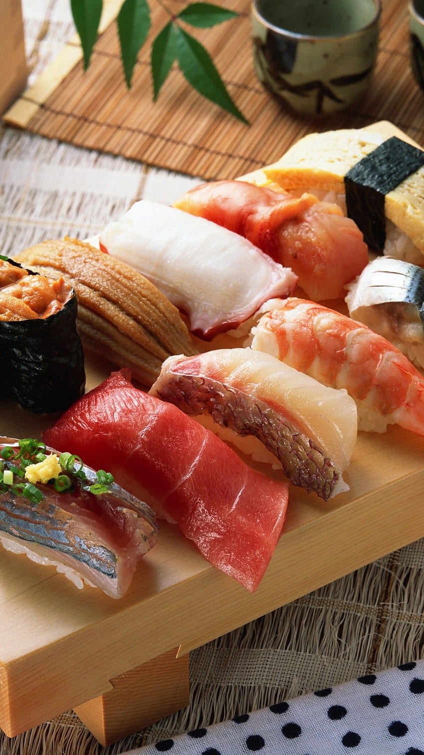 ซูชิ ปลาดิบ อาหารทะเล อาหารญี่ปุ่น วอลล์เปเปอร์โทรศัพท์ HD